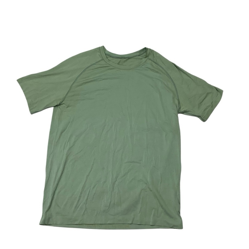 Lululemon Metal Vent Tech Short Sleeve Tee Sz Large Mint Green